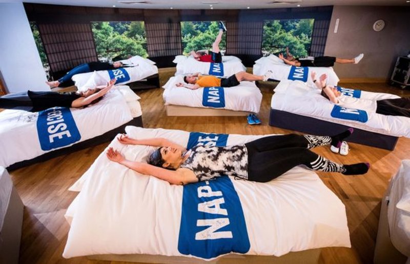 Γυμναστήριο έφτιαξε τμήμα ύπνου για κουρασμένους και ταλαιπωρημένους γονείς - Εικόνα 2