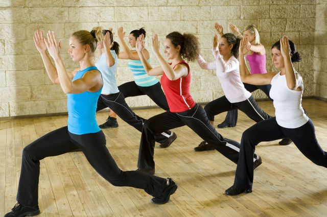 bigstock Group Of Woman At Fitness Club 2678004